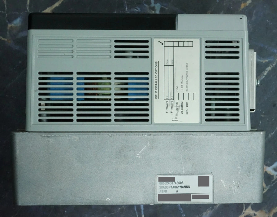 Allen-Bradley 20AD3P4A0AYNANNN PowerFlex 70 2HP 480VAC FRN:2.002