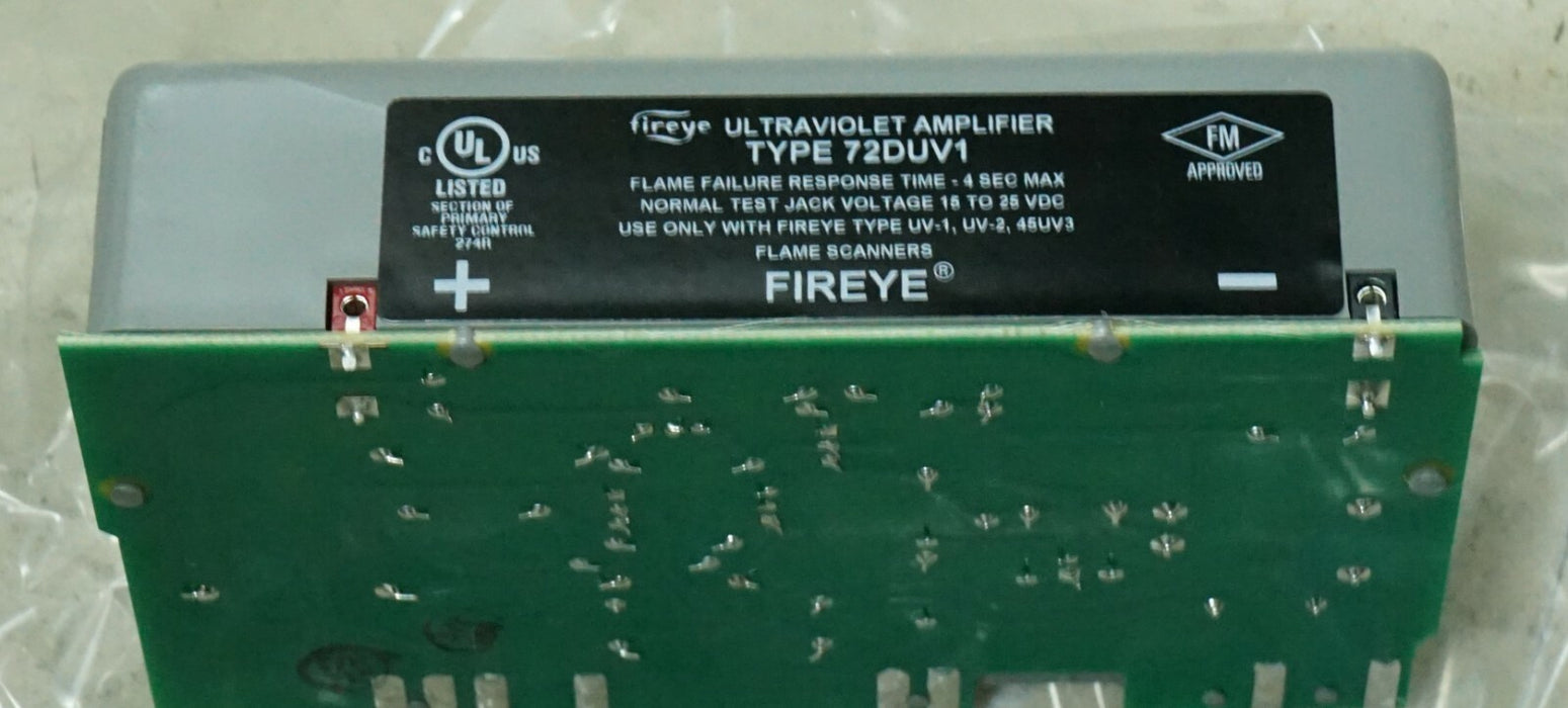 NEW In Box Fireye D-Series Amplifier Ultraviolet Amp 72DUV1 Made in USA*