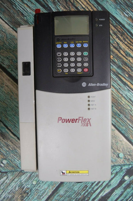 Allen-Bradley 20DD8P0A3EYYAEABE PowerFlex 700S Drive 5HP Series A Tested Good