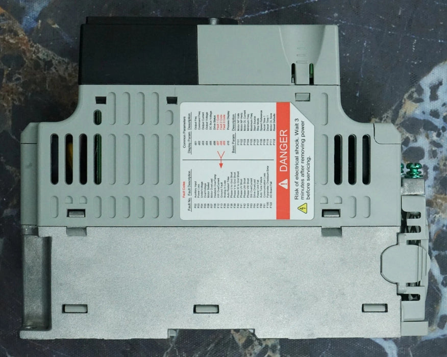 Zero Hours Allen Bradley 22F-A2P5N103 FRN:2.02 1/2HP Series A Tested Good*