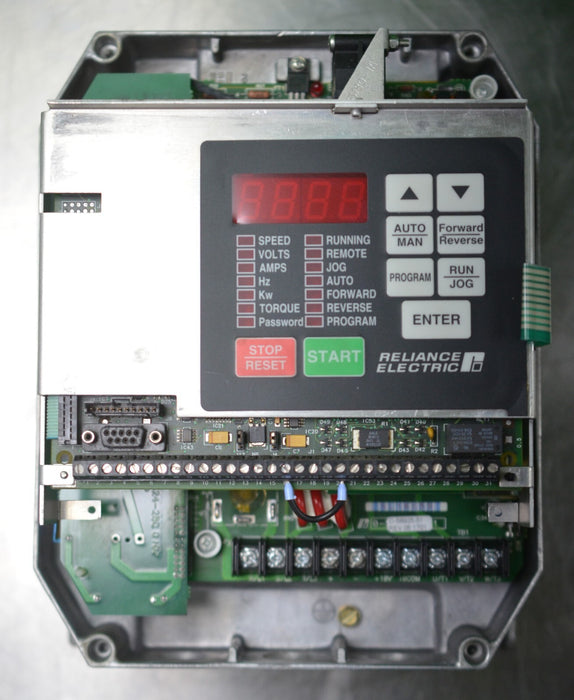 Reliance Electric GV3000/SE Vector 3 HP 3V4160 VER. 6.06 AC Inverter (No Cover)
