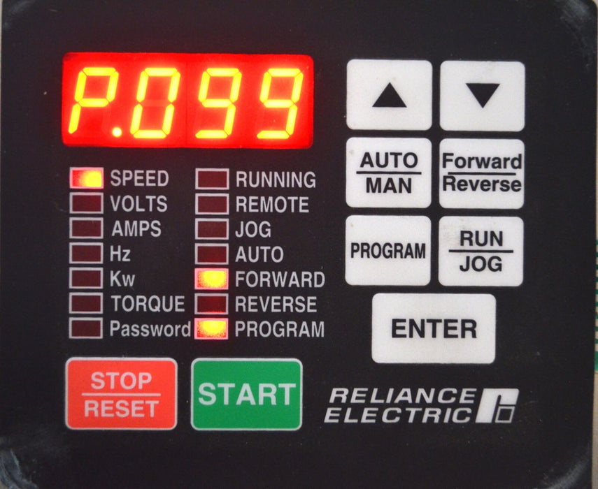Reliance Electric 10V4160 GV3000/SE 10HP Drive Tested Good FRN:6.03 Tested Good