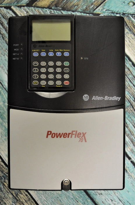 Allen-Bradley Powerflex 70 7.5 HP, 11 AMPS, 20AD011A3AYNACC0 Ser A, 5.001 2013
