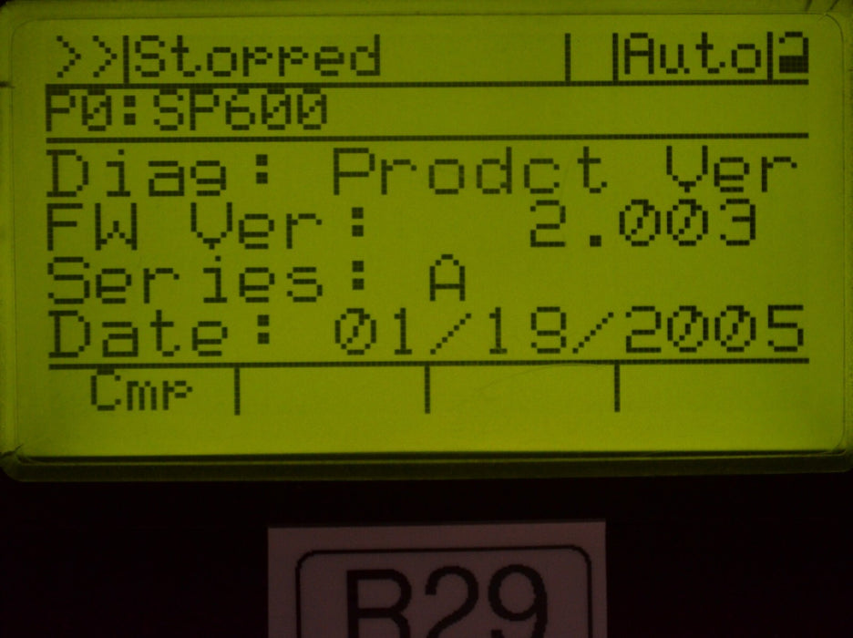 Reliance Electric RE1LCD A Keypad FRN:2.003 Tested Good R29