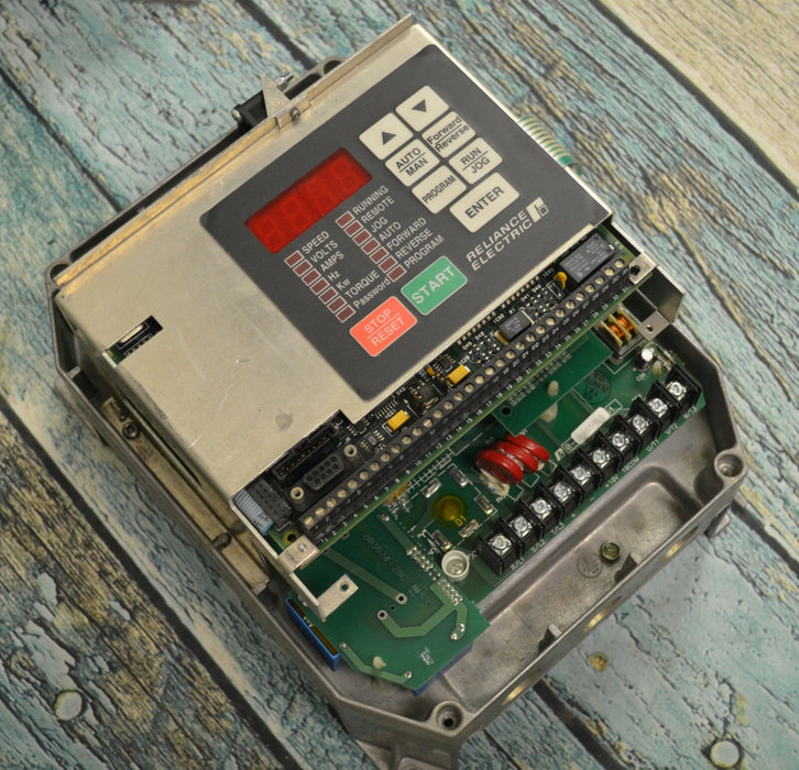 Reliance Electric GV3000 2V4160 SE Vector 2 HP V. 6.01 Inverter Drive Tested*