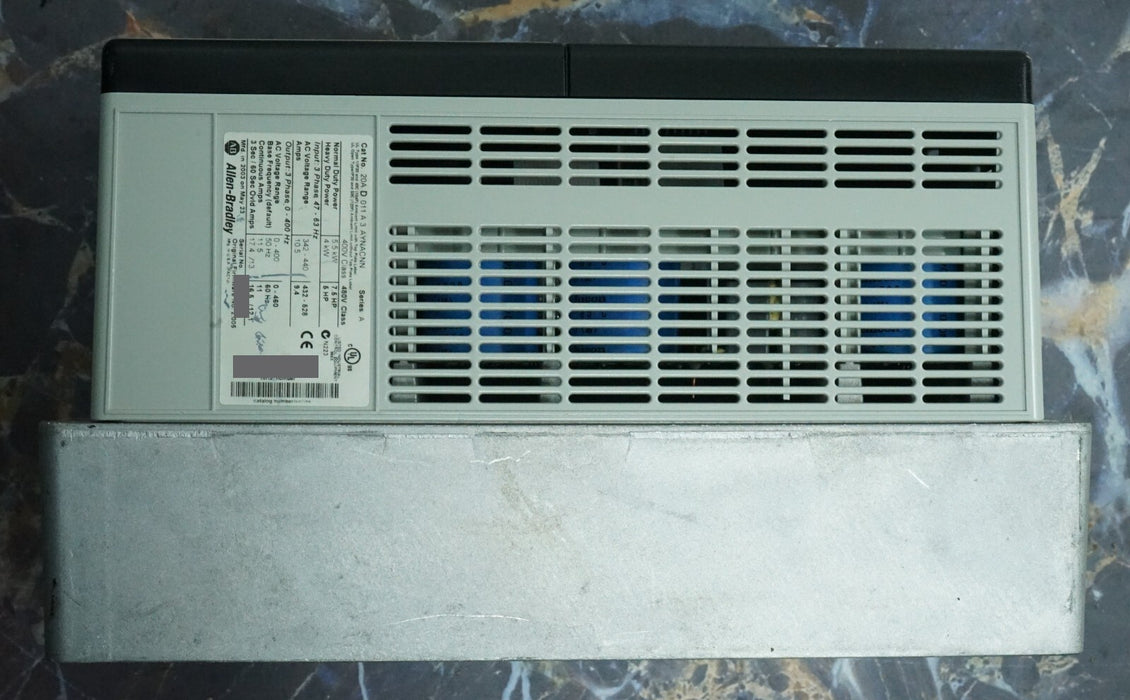 Allen-Bradley 20AD011A3AYNACNN PowerFlex 70 7.5 HP 480VAC Series A FRN:2.005