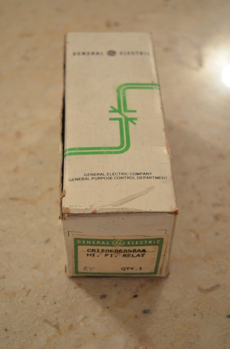NEW GE General Electric CR120K06048AA 24 VDC HI-Fidelity Relay
