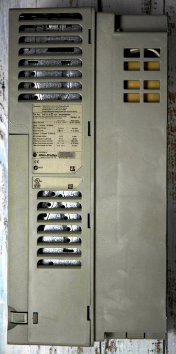 Allen-Bradley 20F11ND034AA0NNNNN PowerFlex 753 Low Hour 25HP FRN:7.001 Tested