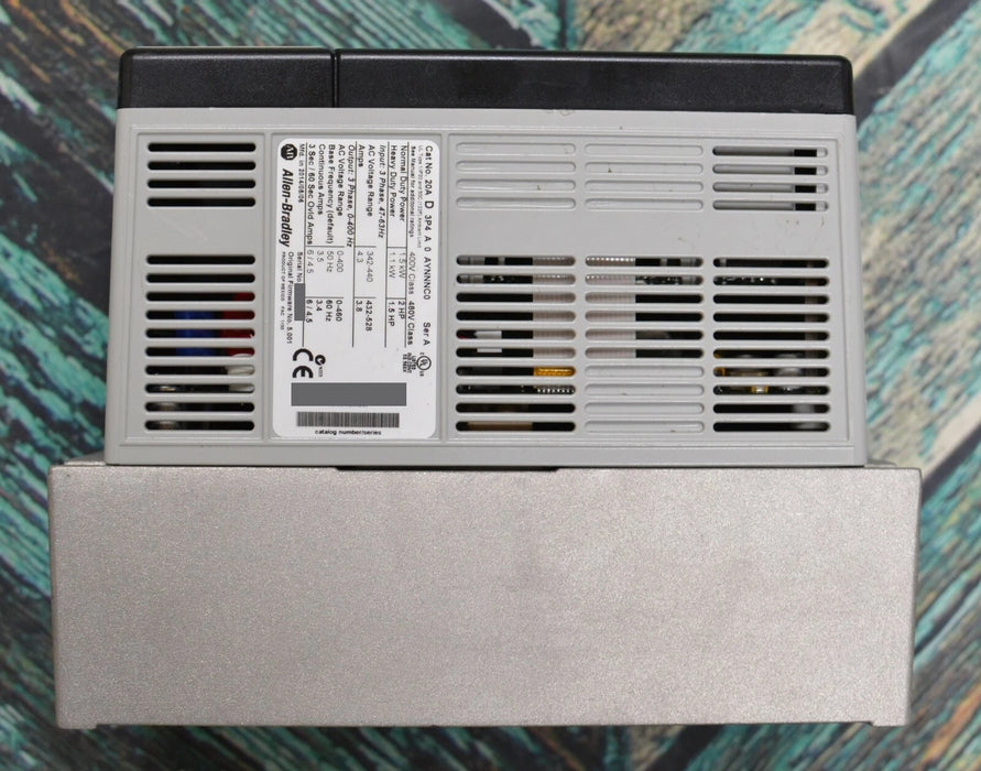 Allen-Bradley PowerFlex 70  20AD3P4A0AYNNNC0 /A 2 HP, 480 VAC, 3.4 AC Drive 2014