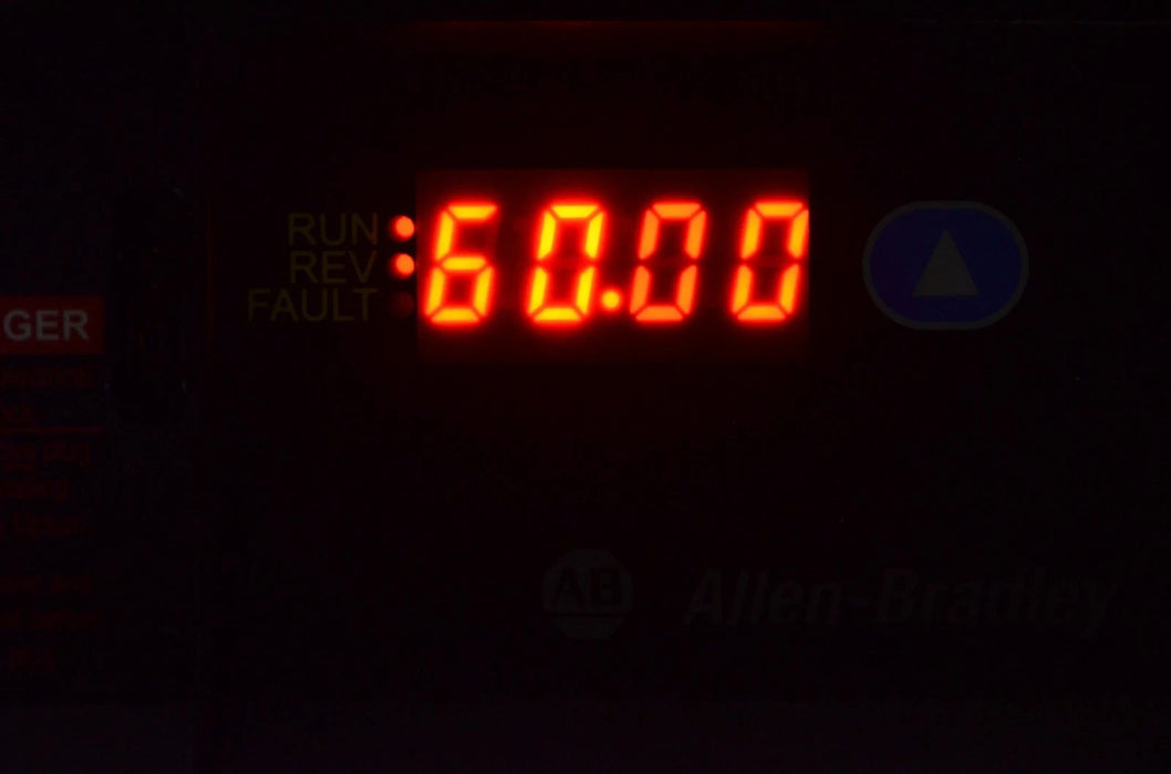 Allen-Bradley 22D-D1P4N104 PowerFlex 40P 1/2HP 2015 Tested Good FRN:2.01