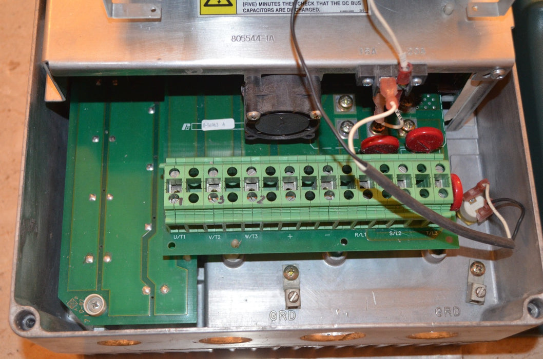 RELIANCE ELECTRIC GV3000 15 HP 15V4160 VER. 6.01 AC DRIVE CLEAN TESTED OK