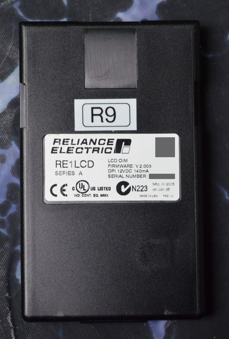 Reliance Electric RE1LCD A Keypad FRN:2.003 Tested Good R9