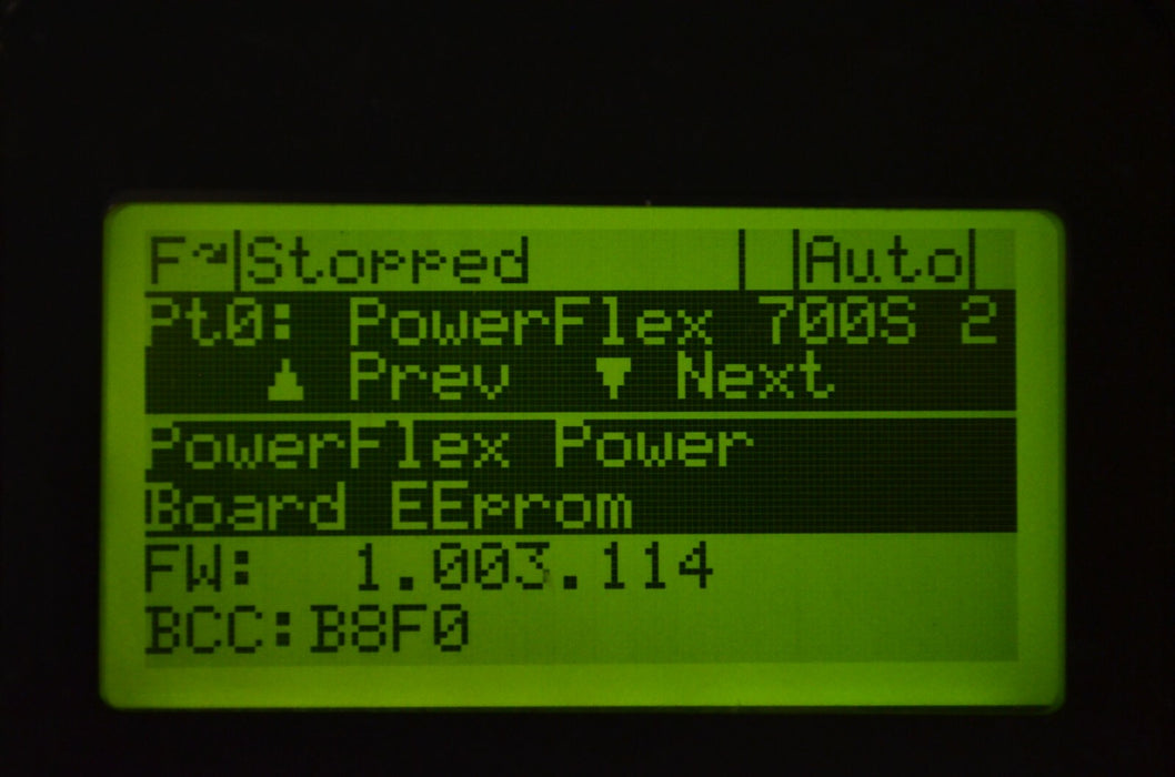 Allen-Bradley 20DD8P0A3EYYAEABE PowerFlex 700S Drive 5HP Series A Tested Good