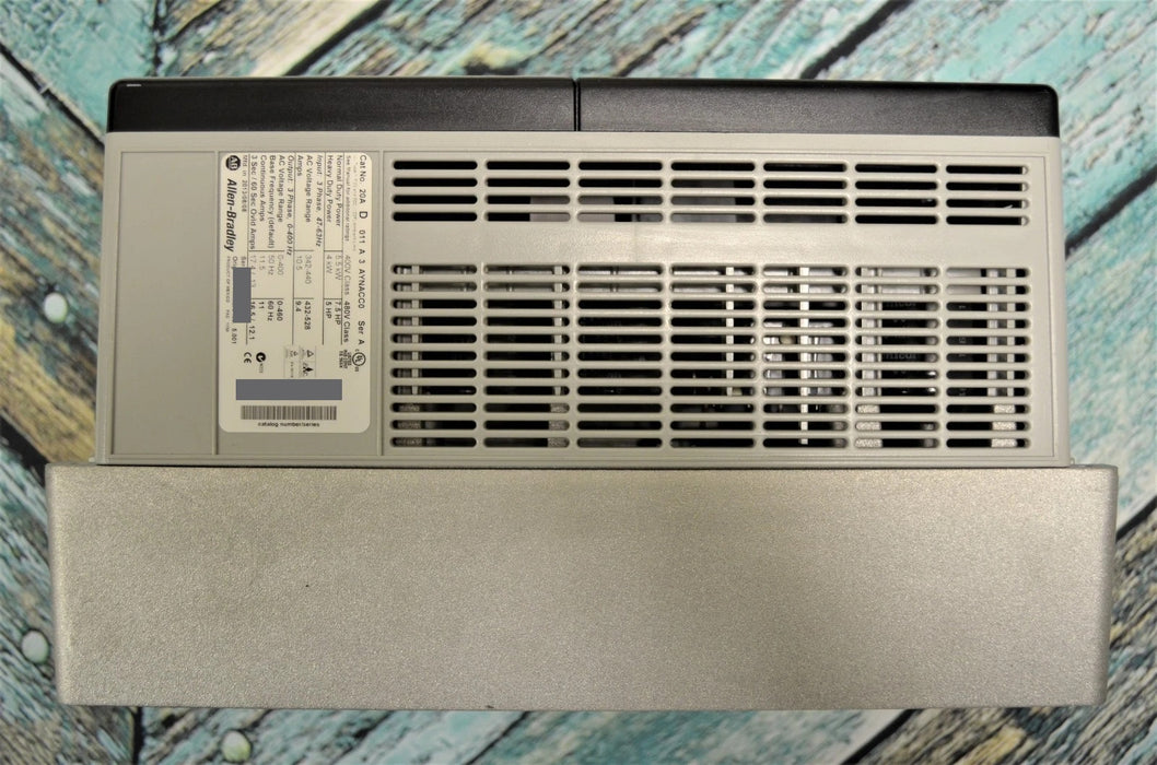 Allen-Bradley Powerflex 70 7.5 HP, 11 AMPS, 20AD011A3AYNACC0 Ser A, 5.001 2013