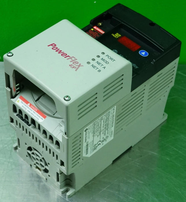 Allen-Bradley 22D-D1P4N104 PowerFlex 40P 1/2HP 2015 Tested Good FRN:2.01
