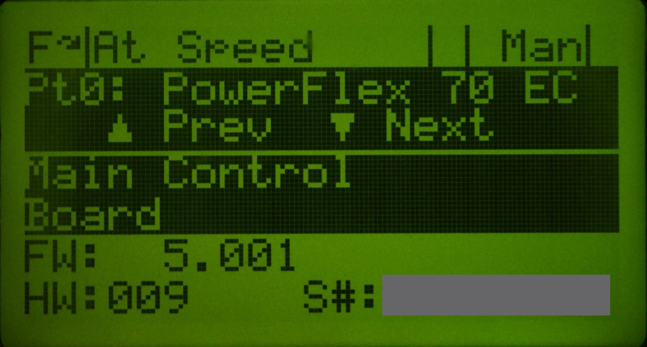 Allen-Bradley 20AD2P1A0AYNANC0 PowerFlex 70 1HP 480V FRN:5.001 Tested Good