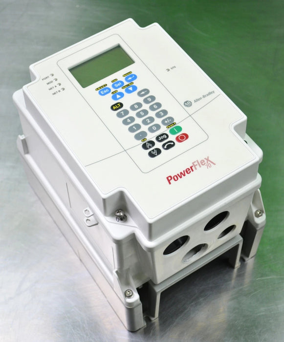 Low Hours 20AE0P9C3AYNNNC0 Allen-Bradley PowerFlex 70 0.5 HP 600 VAC Tested Good