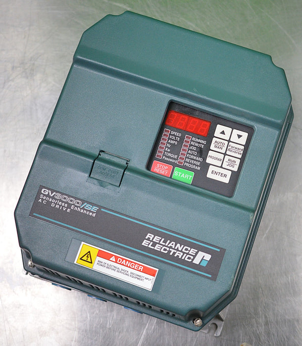 Low Run Time Reliance Electric GV3000/SE 7.5 HP 7V4160 FRN: 6.09 AC Drive Tested