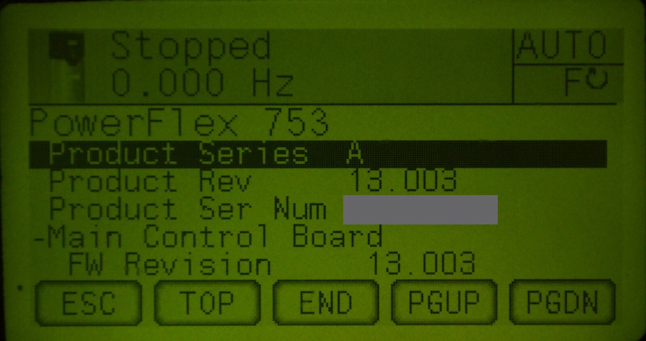 Allen-Bradley 20F11GD014AA0NNNNN PowerFlex 753 10HP Ser. A FRN:13.003 Tested Goo