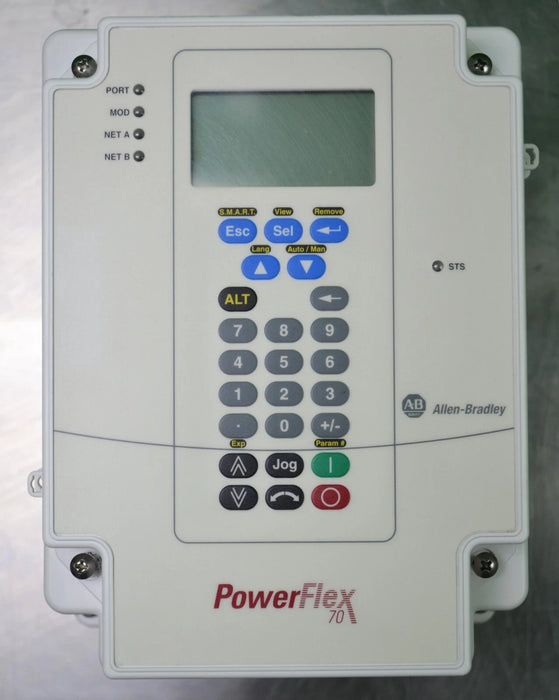 Low Hours 20AE0P9C3AYNNNC0 Allen-Bradley PowerFlex 70 0.5 HP 600 VAC Tested Good