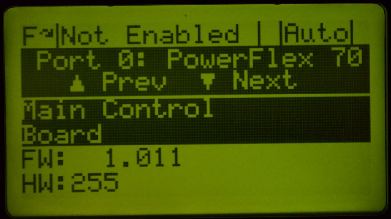 Allen-Bradley 20AB9P6A0AYNNNNN PowerFlex 70 3HP 240V VFD Tested Good
