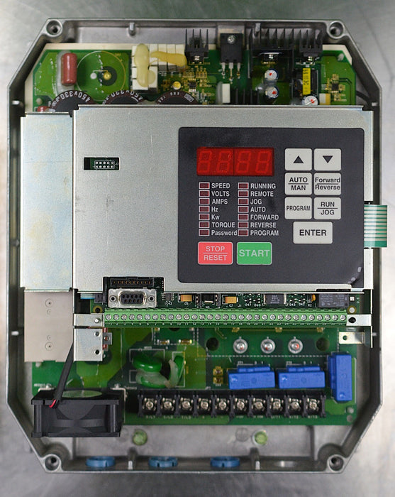 Low Run Time Reliance Electric GV3000/SE 7.5 HP 7V4160 FRN: 6.09 AC Drive Tested