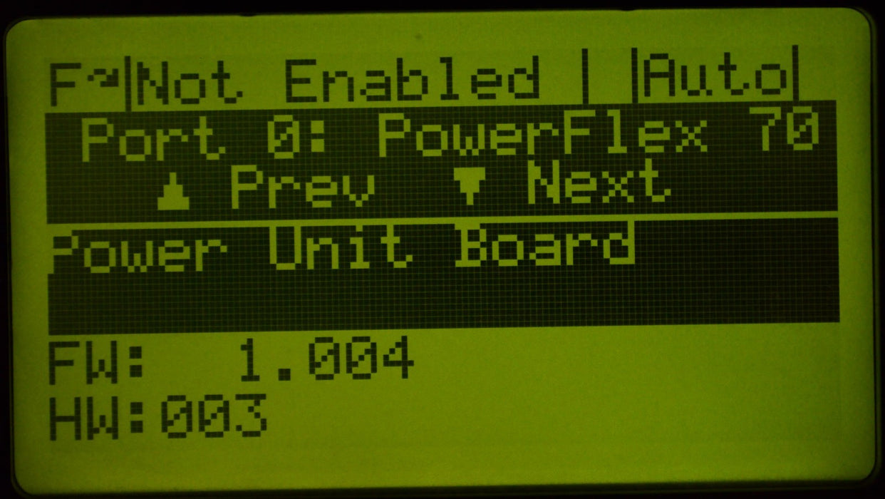Allen-Bradley 20AB9P6A0AYNNNNN PowerFlex 70 3HP 240V VFD Tested Good