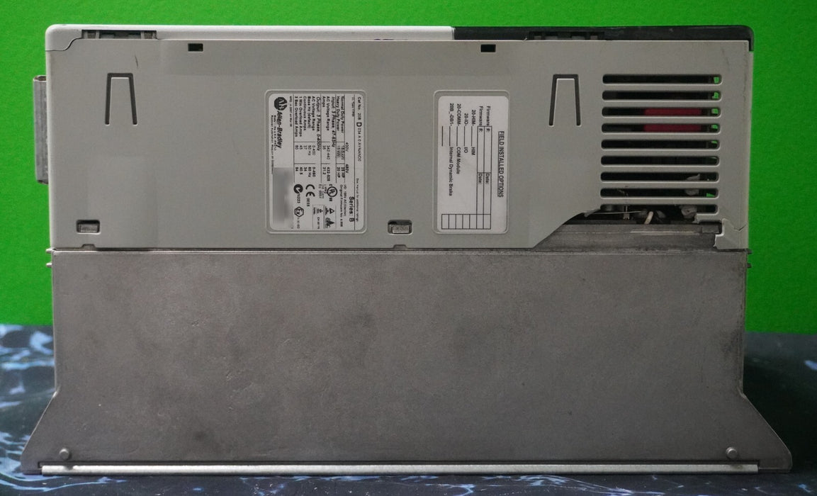 Allen-Bradley 20BD034A0AYNAND0 PowerFlex 700 25HP 480VAC Tested Good FRN:4.006