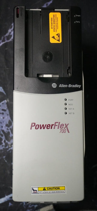 Allen-Bradley PowerFlex 700 1HP 20BD2P1A0AYNANC0 Ser B 480VAC FRN:9.001 Quantity