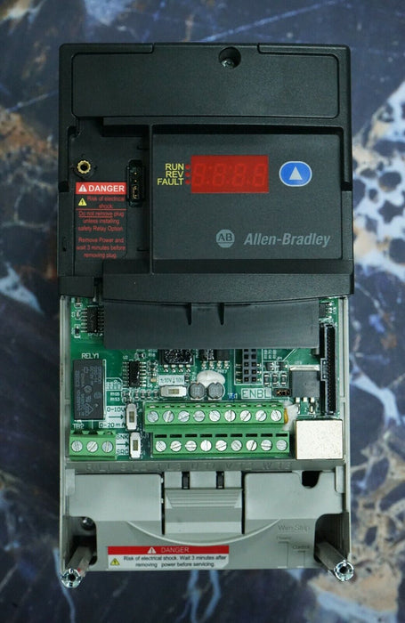 Zero Hours 22D-D4P0N104 Allen-Bradley PowerFlex 40P Drive 2HP Ser. A FRN:2.01