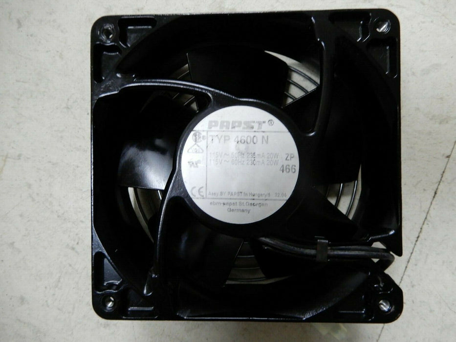 Papst Typ 4600 N Cooling Fan 115VAC 50/60HZ 20W