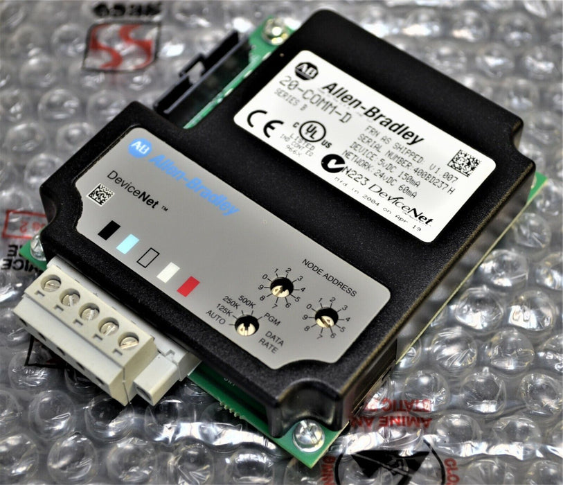 Allen Bradley 20-COMM-D Series B Powerflex Devicenet Adapter Firmware V1.007 QTY