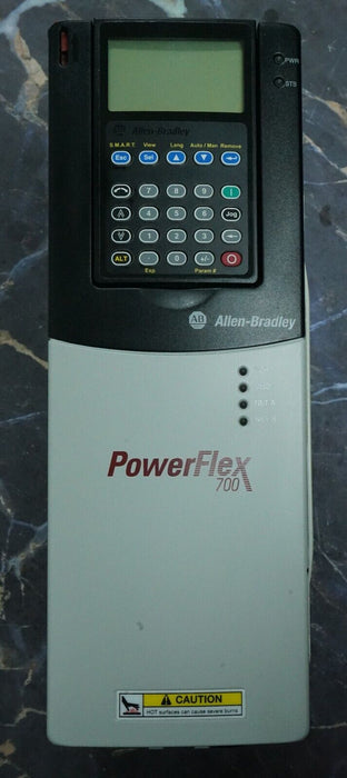 Allen-Bradley PowerFlex 700 5 HP 20BD8P0A3AYYARD1 480 VAC FRN:6.004