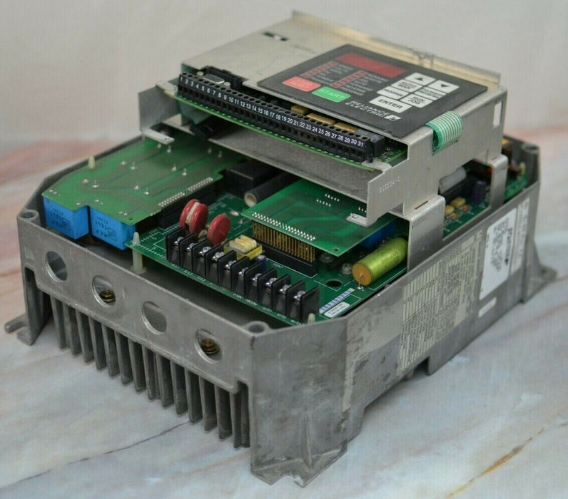 RELIANCE ELECTRIC GV3000/SE 7.5 HP 7V4160 FIRMWARE 6.07 AC DRIVE TESTED GOOD