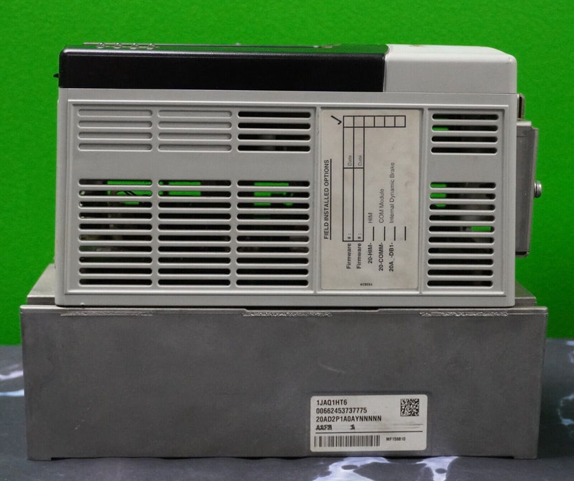 Allen-Bradley 20AD2P1A0AYNNNNN PowerFlex 70 1 HP Series A FRN:2.002 Tested Good