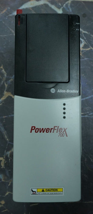 Low Hr Allen-Bradley PowerFlex 700 1HP 20BB4P2A0AYNBNC0 240VAC Tested FRN:9.001