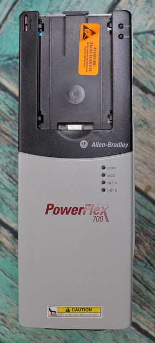 Low Hours Allen-Bradley PowerFlex 700 2 HP 20BD3P4A0AYNANC0 480 VAC FRN. 9.001