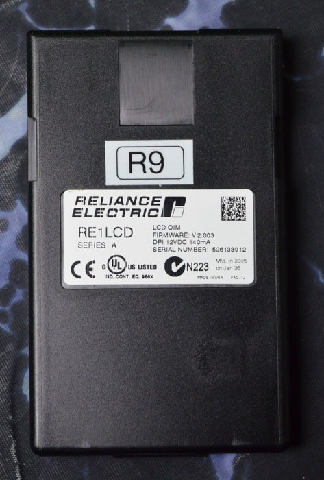 Reliance Electric RE1LCD A Keypad FRN:2.003 Tested Good R9