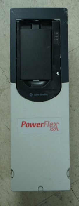 Low Hours Allen-Bradley PowerFlex 753 20F11ND022AA0NNNNN 15HP 480 VAC FRN: 9.001