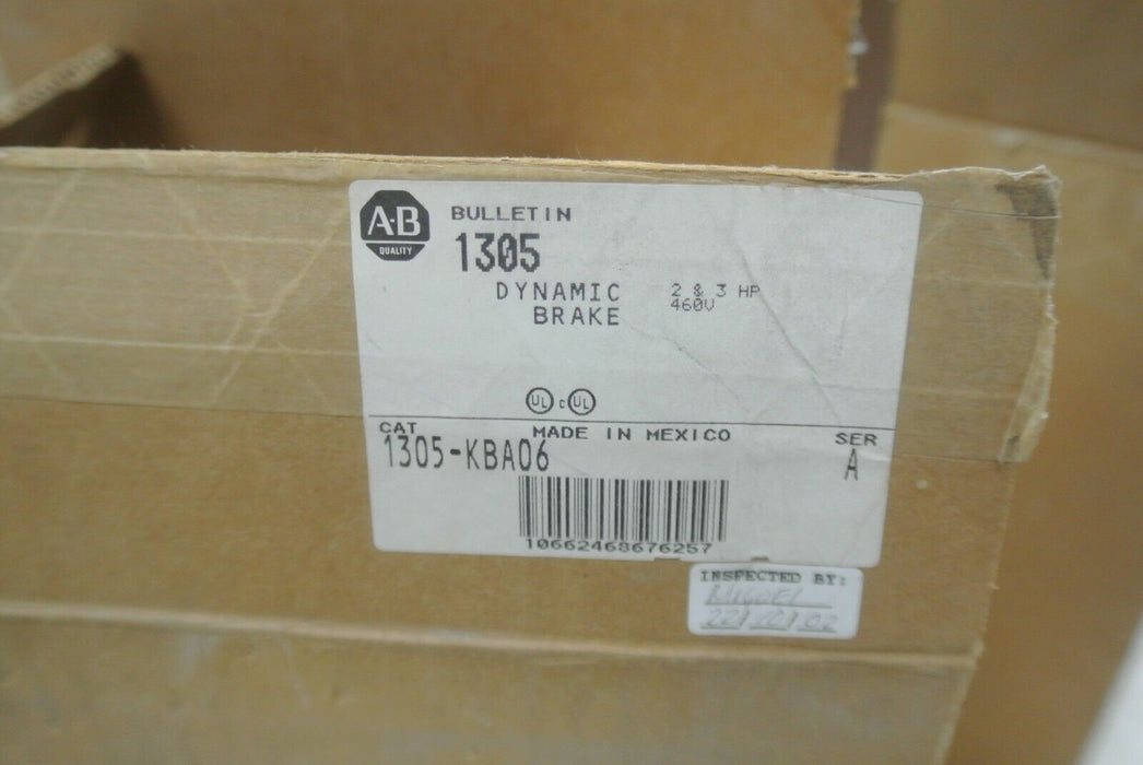 ALLEN BRADLEY 1305-KBA06 Ser. A Dynamic Brake New