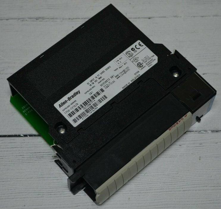 Allen Bradley 1756-IV16 Ser A ControlLogix 16 Pt 24 VDC Source Module FRN: 3.2