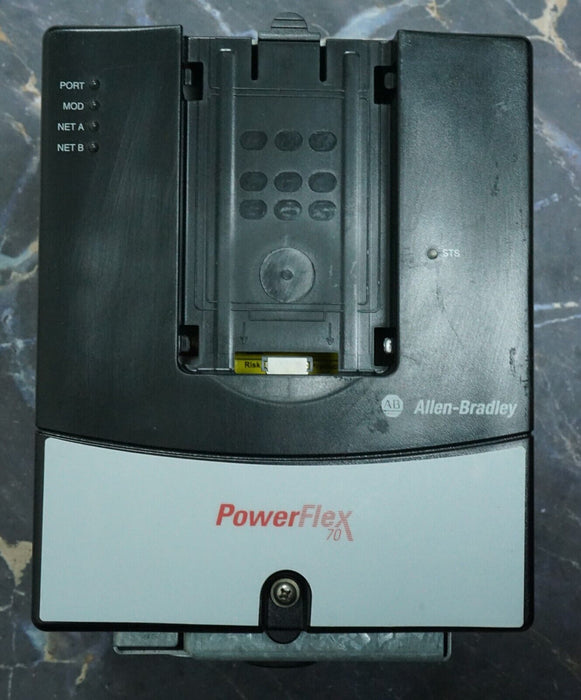 Allen-Bradley 20AE6P1A0AYNNNNN PowerFlex 70 5HP 600 VAC FRN:2.005 Tested Good