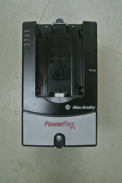 Allen Bradley PowerFlex 70 1 HP 20AD2P1A0AYNNNC0 480 VAC FRN 5.001 Tested Good