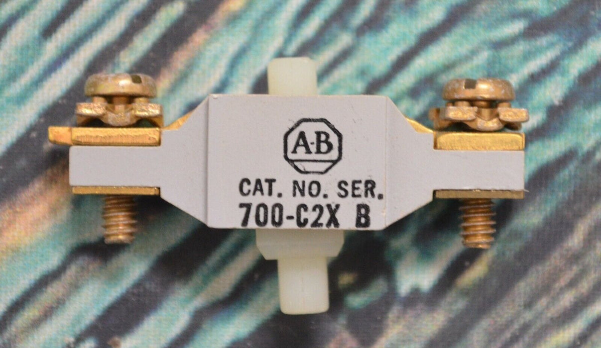 New Allen Bradley 700-C2X B Relay Front Deck Gold Plated Contact Cartridge