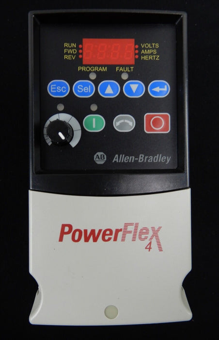 2011 Allen Bradley PowerFlex 4 1/2HP 22A-D1P4N104 Series A Tested Good FRN: 6.01