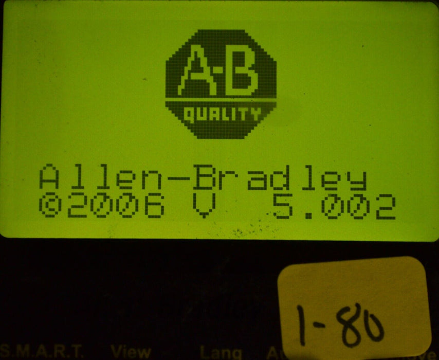 Allen-Bradley 20-HIM-A3 SERIES A Full Numeric HMI Keypad Firmware:5.002  #1-80