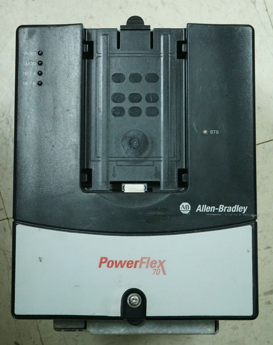 Allen-Bradley PowerFlex 70 20AD8P0A0AYNANNNA 480V 8A 5HP Tested Good FRN:2.007