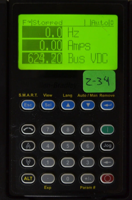 Allen-Bradley 20-HIM-A3 SERIES C Full Numeric HMI Keypad Firmware:6.001  #2-34