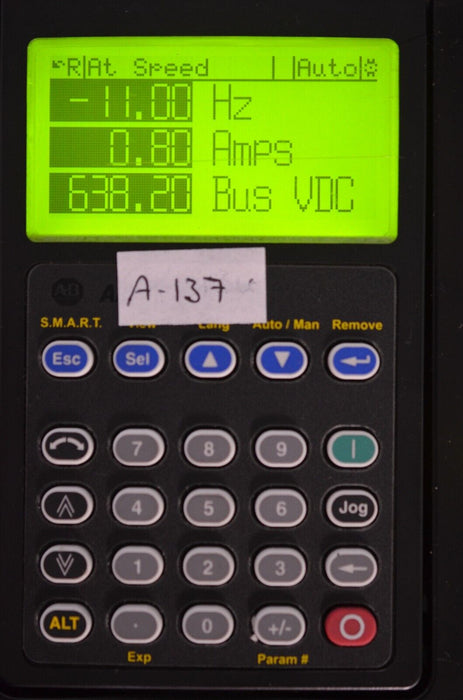 Allen-Bradley 20-HIM-A3 SERIES A Full Numeric HMI Keypad Firmware 3.004   #A-137