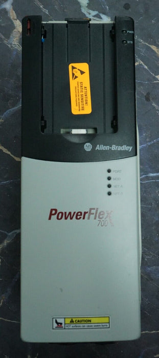 Low Hr Allen-Bradley PowerFlex 700 3 HP 20BC5P0A0AYNANC0 480 VAC FRN:8.002